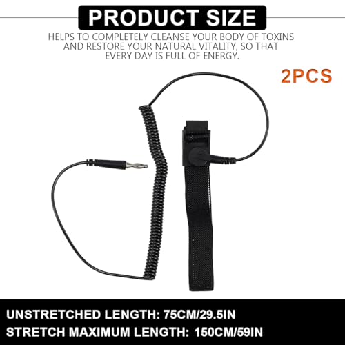 2 Pcs Pulsera para Pie Detox, Accesorio de Reemplazo miniatura 2