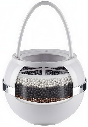 Crystal Quest Bath Ball Filter for Tub Faucet, Bathtub Water...