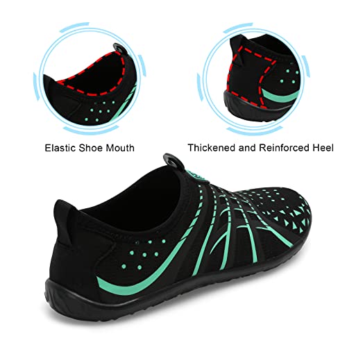 Image of Spesoul Womens and Mens Water Shoes Breathable Quick Dry Soft Barefoot Aqua Socks for Hiking Swim Beach Surf Yoga Sport