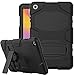 Price comparison product image SYNTAKS Galaxy Tab A 10.1 2019 Case(SM-T510/T515),Slim Heavy Duty Shockproof Rugged Case Hard PC+Silicone High Impact Protective Case for Samsung Galaxy Tab A 10.1 Inch 2019 Release,Black