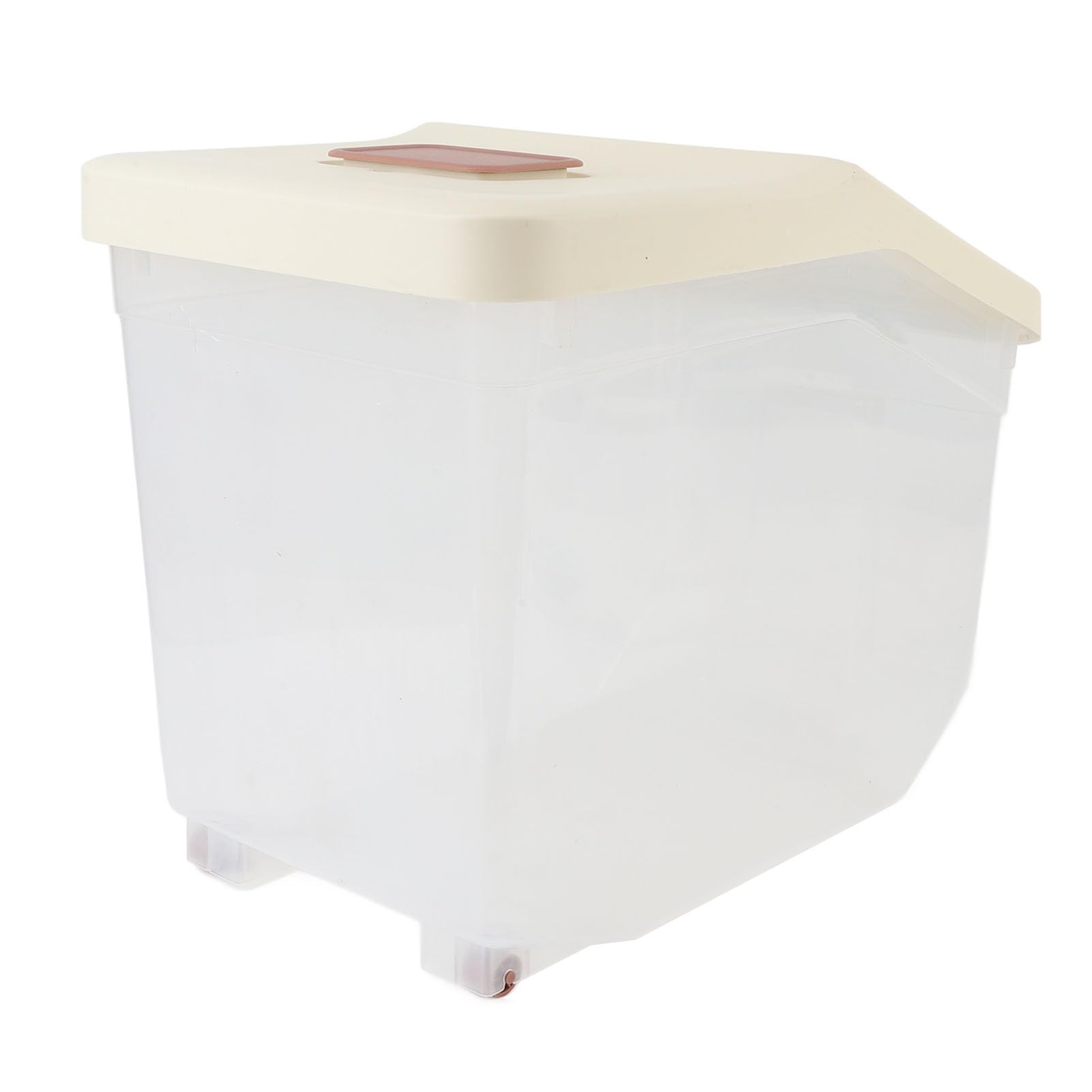 CHICIRIS Contenitore di Riso, Bidone del Contenitore di Farina Ermetica, Contenitore per la Conservazione degli Alimenti Secchi di Cereali per a Prova di umidità, Materiale PP da 20 Kg a (20KG)