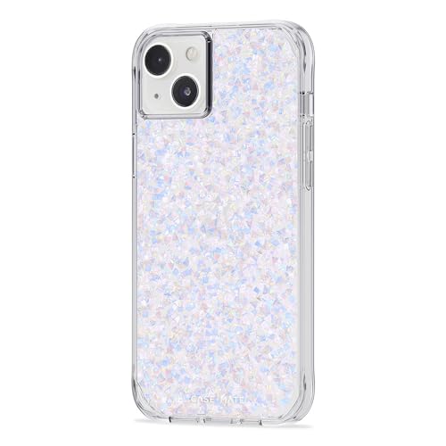 Image of Case-Mate iPhone 14 Plus Case - Twinkle Diamond [10FT Drop Protection] [Compatible with MagSafe] Magnetic Cover with Cute Bling Sparkle for iPhone 14 Plus 6.7 inch, Anti-Scratch, Shock Absorbent, Slim Fit