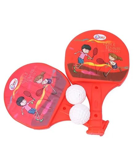 Go Toy Table Tennis for Kids, Plastic Table Tennis Racket Set and Balls ...