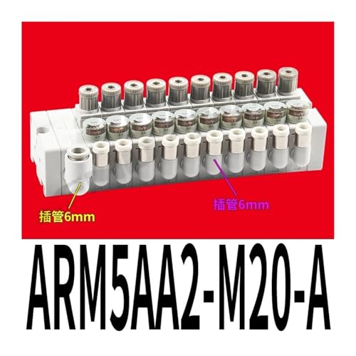 Valve de régulation pression micro-encapsulée ARM5AA2-M20-A régulateur compact pneumatique - 3