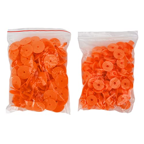 Marchi auricolari rotondi per animali, robusti e