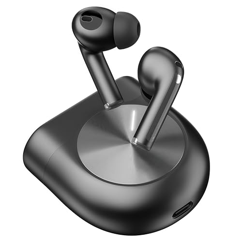 Image of Wireless Earbuds with 25dB ANC | 36-Hour Playback | Individual Rear Cavity Design | Bluetooth 5.0 | (Peace) (Golden)