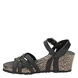  Panama Jack Vera Basics, Sandalia con Pulsera Mujer, Negro (Negro B1), 38 EU