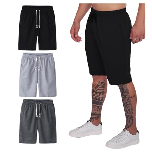 Kit 3 Bermuda Masculina Moletom Super Macia - GG