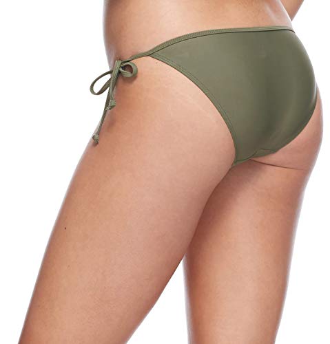 Body Glove Women's Standard Smoothies Tie Side Solid Fuller Coverage Bikini Bottom Swimsuit4