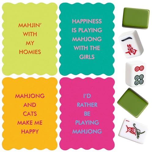 FYSUIMU Mahjong Shuffler Cards, 6 Pzas