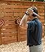 WICING 10.2 inches Throwing Spear, 0.236 inches Thick Full-Tang Throwing Set, with Nylon Sheath for Competition and Recreation - 6 Pack