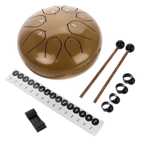 SUPVOX Steel Tongue Drum pequeño para principiantes miniatura 1