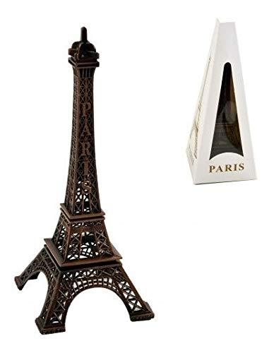 Enfeite Torre Eiffel Paris 25cm Metal Decoração Presente