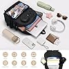 Ita Bag Preppy Backpack with Pin Display Insert for School Anime Cosplay (Black) - Image 3