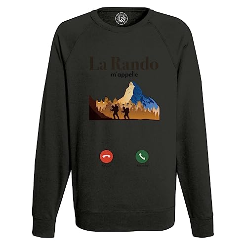 La Rando m'appelle sweat shirt homme outdoor pour vos aventures en montagne