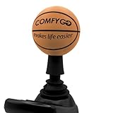 Universal Joystick Handle with Flexible Shaft for Electric Wheelchairs and Power Chairs, Ergonomic Wheelchair Joystick Controller with Comfortable Grip and Durable Design, Easy to Install (Basketball)