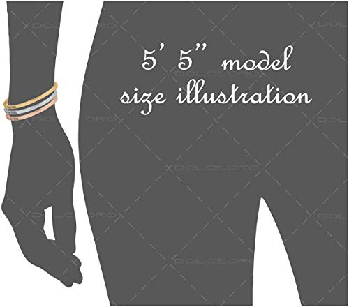 Dolceoro Personalized Inspirational Mantra Cuff Bracelet Jewelry, 3mm Wide Shiny 316L Surgical Stainless Steel3