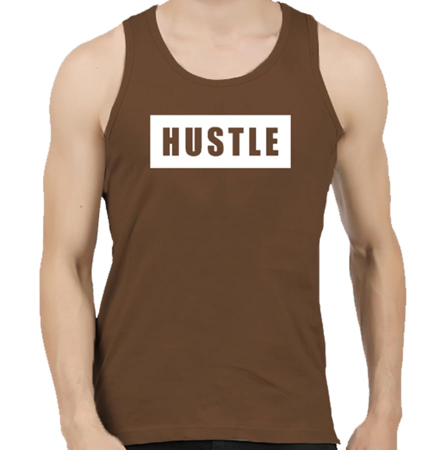 Image of JUGULAR Men's Regular Fit Cotton Printed Vest