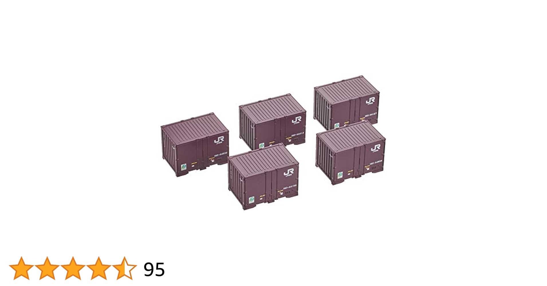 Amazon | KATO Nゲージ 19Dコンテナ 新塗装 5個入 23-571 鉄道