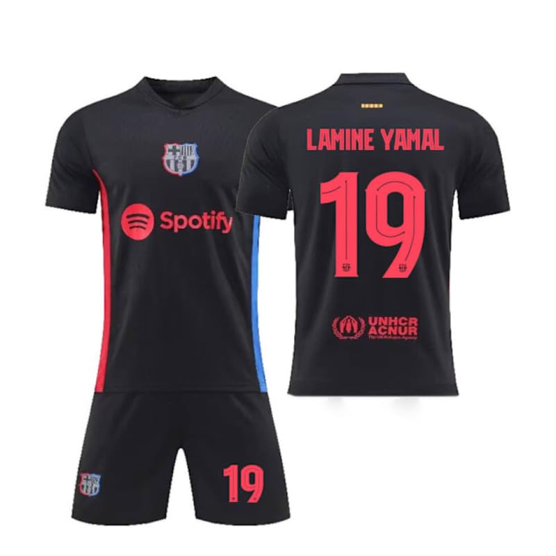 RJM Messi 10 Football Jersey Tshirt 2024 with Printed Shorts for (Men,Kids & Boys)