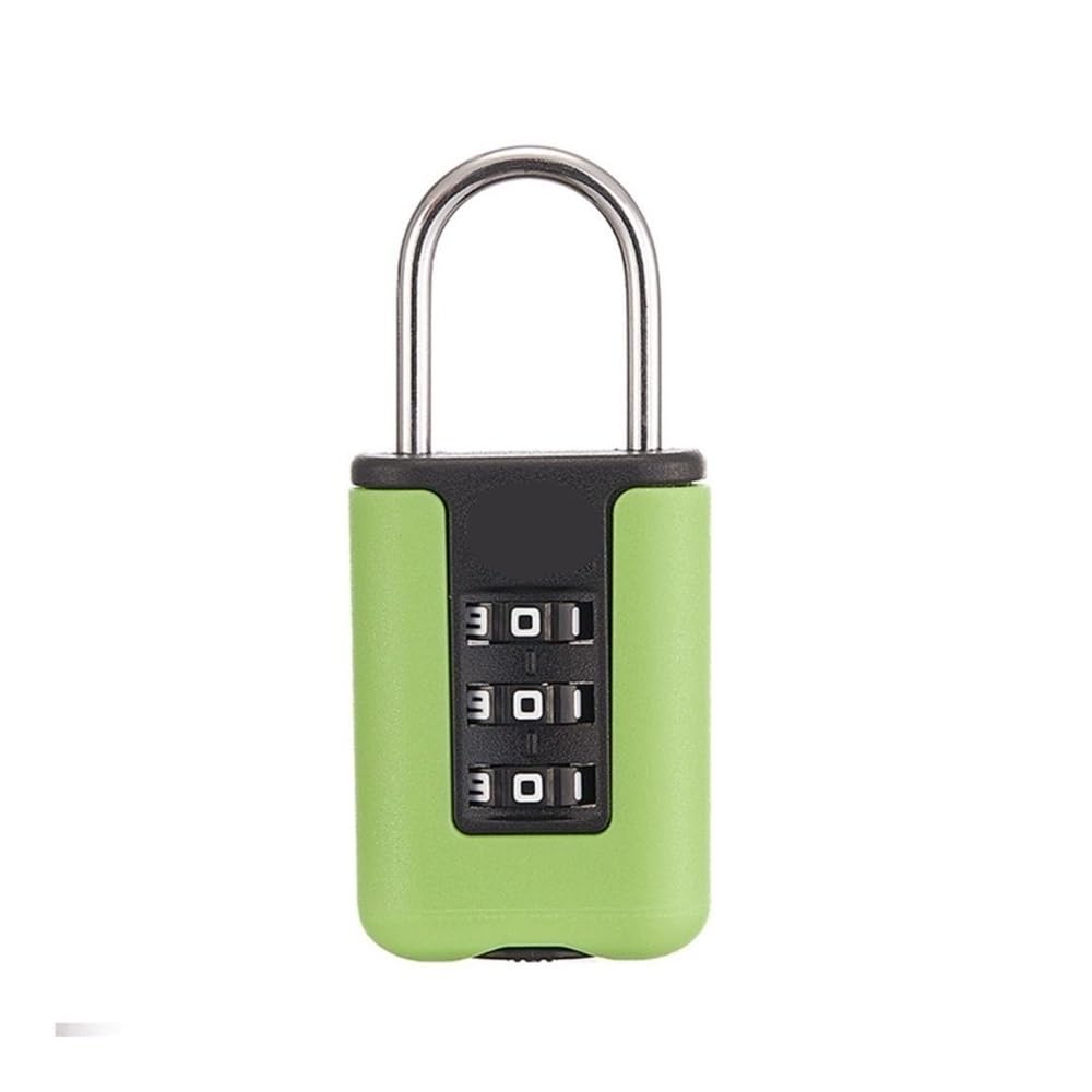 Gnyvzxplq A8 Suitcase Locks, Tsa 3 Digit Coded Combination Padlock For Luggage Travel(A8)