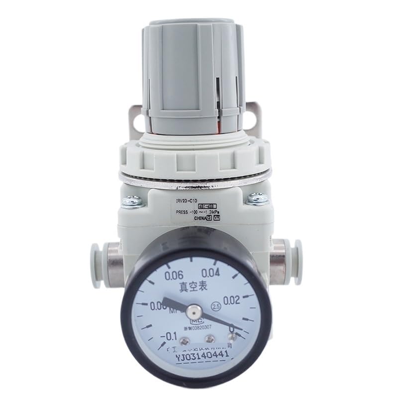 Regulator podciśnienia podciśnienia IRV10/20 prosty montaż z manometrem (IRV20-LC8)