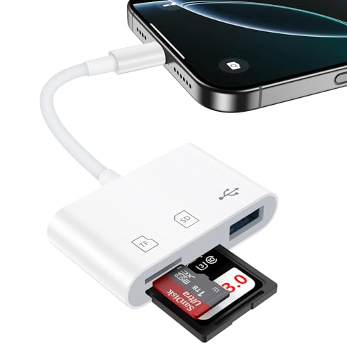 USB C SD Card Reader for Samsung Galaxy A17 A36 A56 A16 5G A35 A15 A25 S25 Ultra S25+ Android, Micro SD to USB C Memory Card Reader Digital Camera Adapter Viewer Dual Slot for Canon Nikon Sony Camera