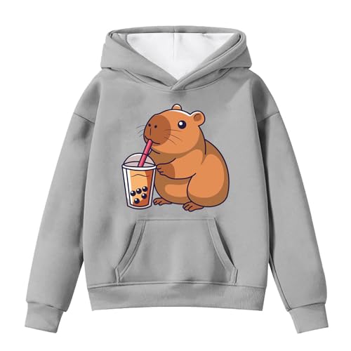 Generisch Kleid Schwarz & Sweatshirts Niedlicher Capybara-Print...