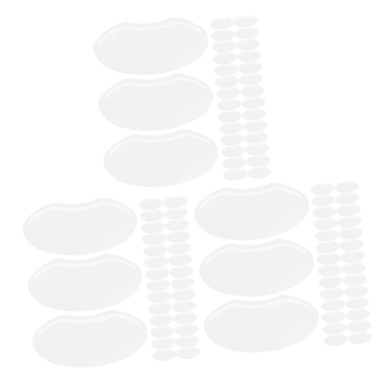 180piezas Escudos Faciales Transparentes Para Peluquería Protecciones Para De Cabello y Tratamientos Capilares Cubiertas Para Manchas y Suciedad y