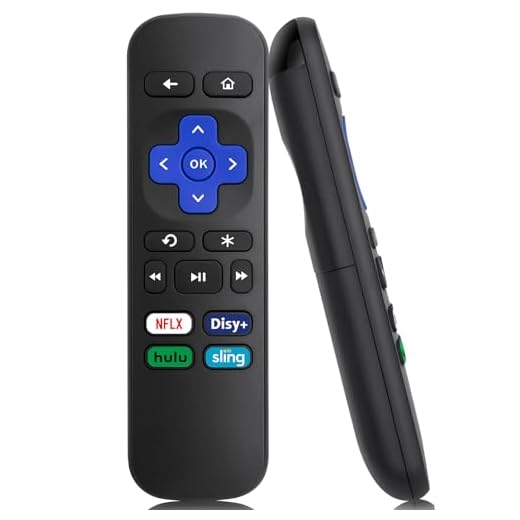 Universal Replacement Remote Control for Roku Express, for Roku Premiere, for Roku Box, for Roku Player, for Roku 1 2 3 4 -【NOT for Stick or TV】