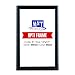 DisplaysMarket Snap Frame 11x17, 1" Profile, Aluminum, Wall Mounted - Black/1pc, Front Loading