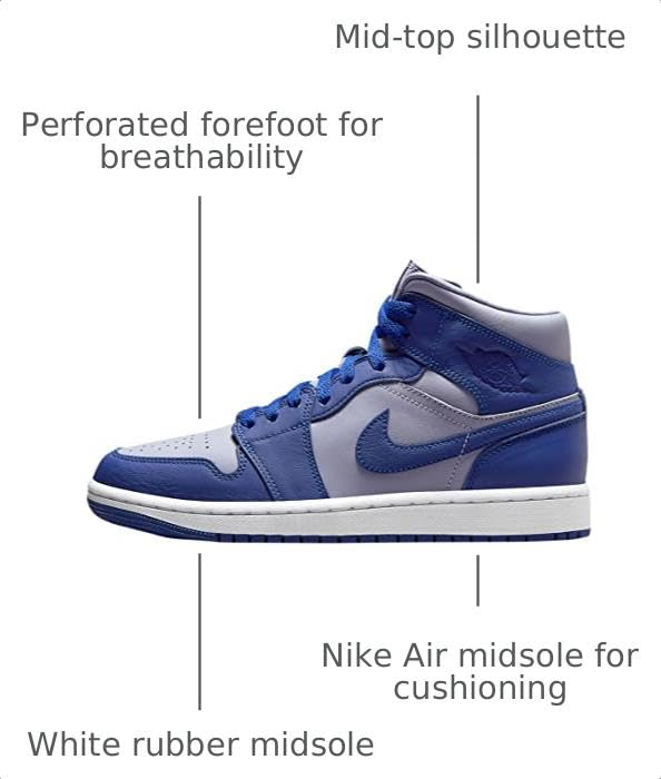 Image of Air Jordan 1 Mid Women's Shoes
