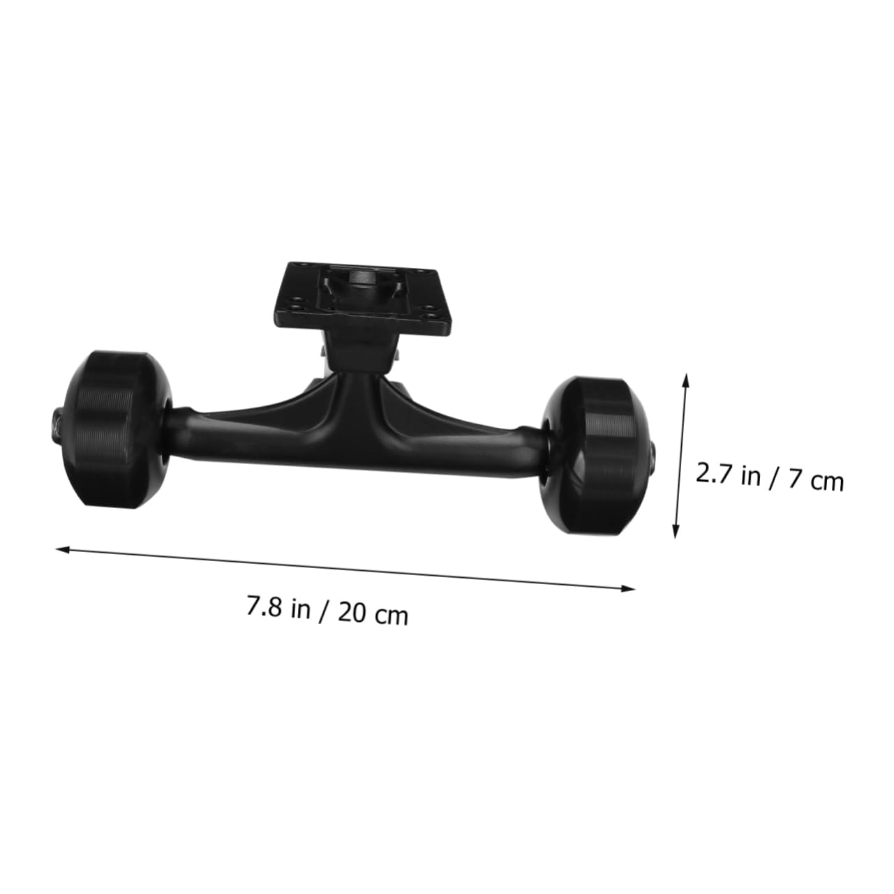 Gogogmee Skate Board 5 Inch Bracket Bearings Wheels Boys and Girls Skateboard Replacement Parts