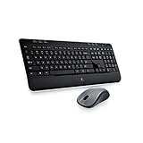Logitech MK520 Wireless Keyboard and Mouse Combo - Black/Grey
