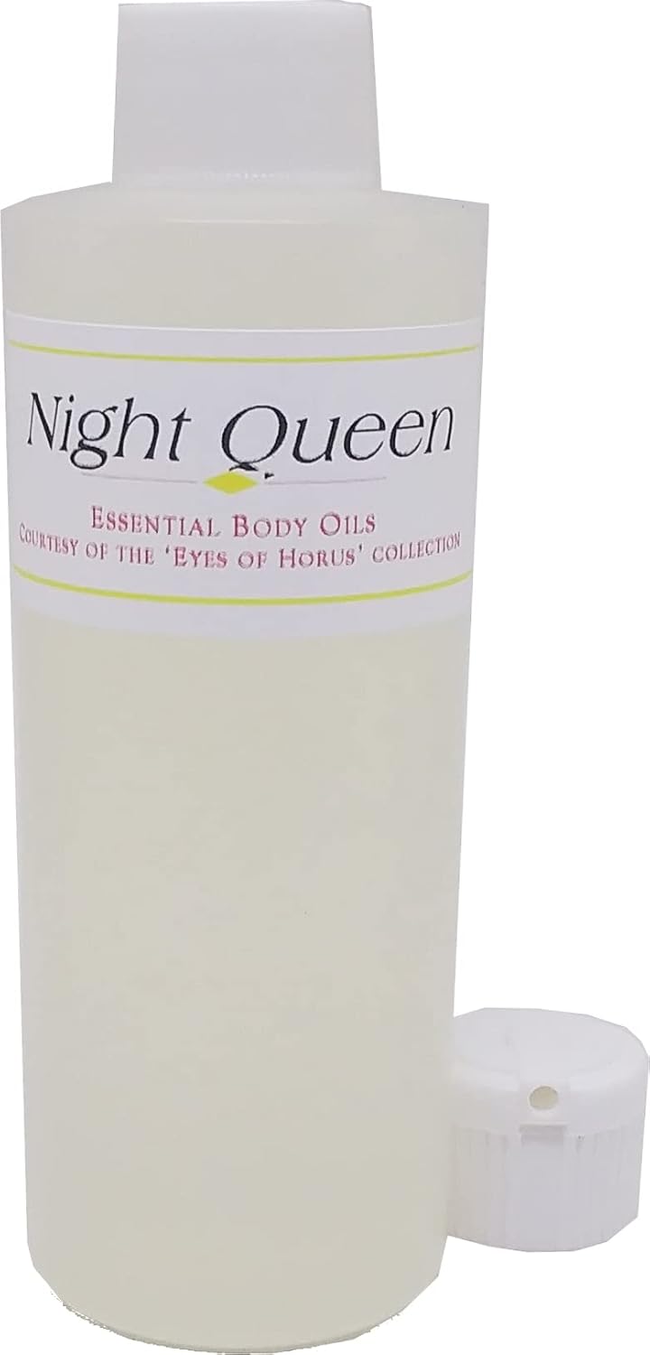 Night Queen Scented Body Oil Fragrance [Flip Cap - Clear - 8 oz.] - ID#4979