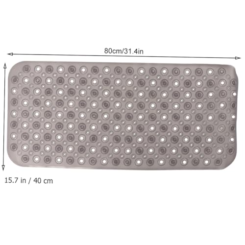 Tapis de bain antidérapant PVC évite les chutes douche - 8