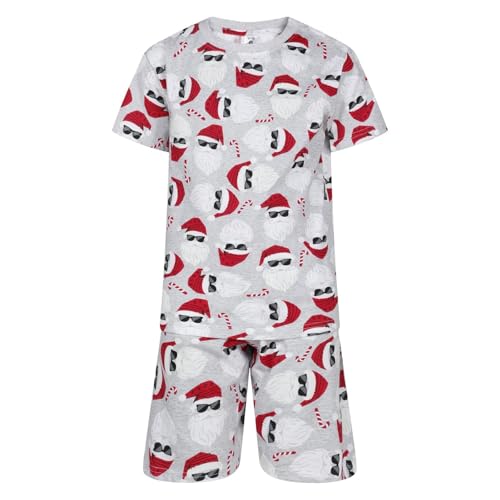 Boys Short Pyjamas Christmas Festive Kids PJ Sets Nightwear 9 to 16 Years(#2-15/16)