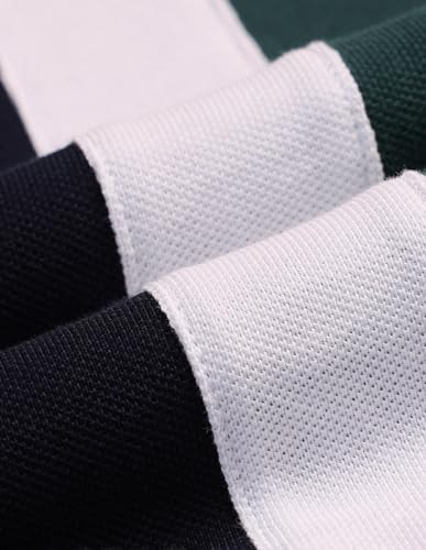Image of U.S. POLO ASSN. Slim Fit Polo T Shirts for Men - 100% Cotton, Half Sleeves Mens Tshirt