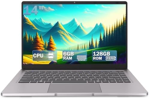 Ordenador Portátil de 14 Pulgadas Celeron N4000, Computadora Port...