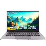 PINSTONE Ordenador Portátil de 14 Pulgadas Celeron N4000, Computadora Portátiles 6 GB RAM 128 GB SSD, PC Portátiles con 2,4 G/5 G WiFi, Bluetooth, Estudiantil Laptop Larga Vida útil de la Batería.