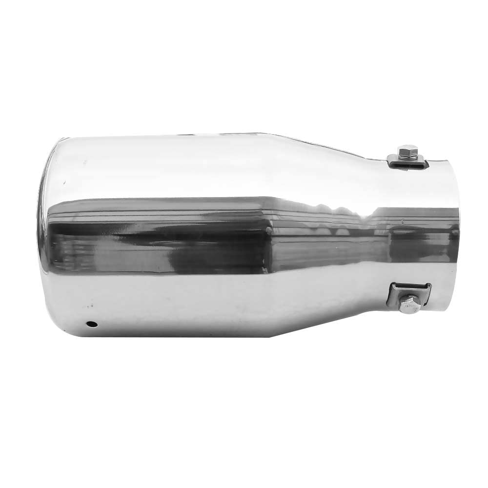 6818 Universel Embout D'echappement Acier Inoxydable jusqu'a 68mm Chrome