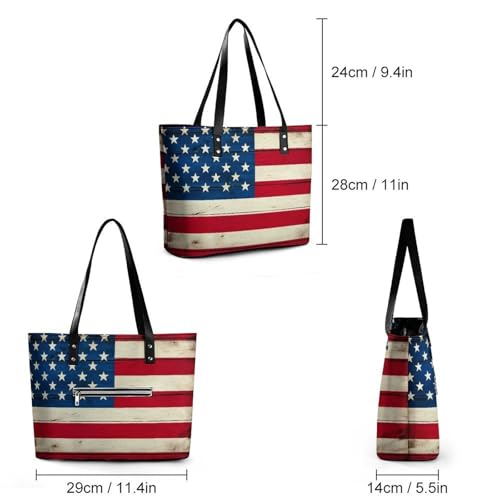 Bolso de hombro para mujer, bolso tote grande con cremallera para oficina y viaje miniatura 4