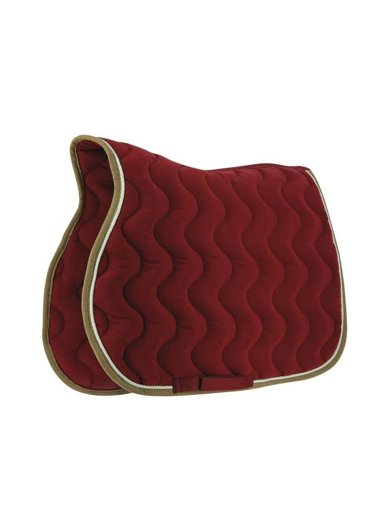 EQUITHEME Tapis Polyfun Couleurs - Bordeaux, Taille Equipement Cheval - Cheval