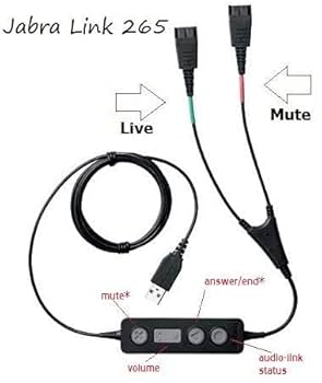 WHAT WE WANT WWW_EXTENSIONSIDEBAR 2本セット Amazon.com: Jabra 265-09 Link 265 USB/QD Training Cable