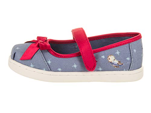 TOMS Tiny Toddlers Mary Jane Pink Sleeping Beauty Slip-On Shoe2