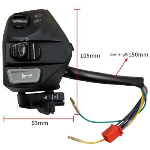 Modules de commande de clignotants pour moto avec interrupteur ON/OFF - 7