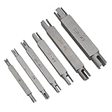 oken Extracteur de robinet avec double tête hexagonale pour retirer les vis dénudées, M...