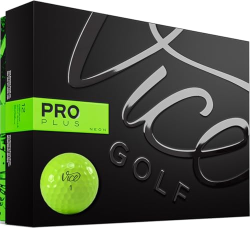 Vice Golf PRO PLUS 2020 | 12 Golf Balls | Features...