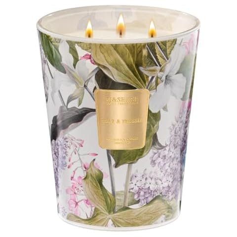 M&SENSE PearFressia Extra Large Soy Candle Cover