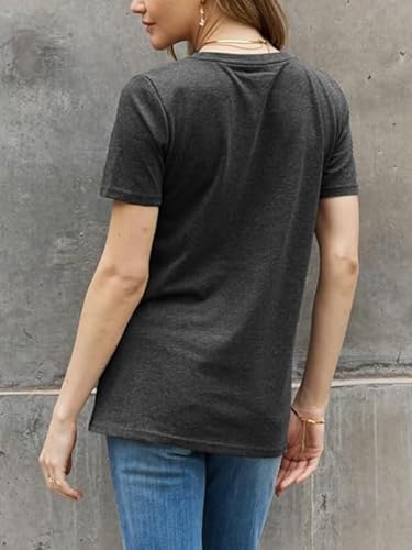 Vintage 1985 Shirt for Women 40th Birthday Gifts Letter Print Original Parts Tops Casual Short Sleeve Party Tee4